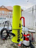 Пенная пушка Nova foam Earth 1100-550p. Вылет пены до 10 метров, с ШТАТИВОМ НА ТРЕНОГЕ