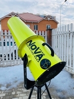 Пенная пушка Nova foam Earth 1100-550p. Вылет пены до 10 метров, с ШТАТИВОМ НА ТРЕНОГЕ