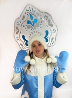 Костюм "Снегурочка" с узорами