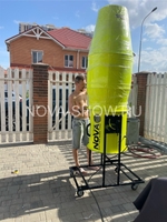 Пенная пушка Nova foam Saturn Pro-max 4000-1100P. Увеличенный конус. Вылет пены 21 м.