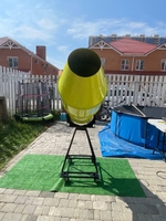 Пенная пушка Nova foam Saturn Pro-max 4000-1100P. Увеличенный конус. Вылет пены 21 м.