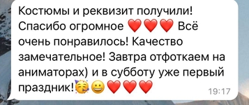 Анимационный костюм "Пиратка"