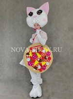 Анимационный костюм "Кошечка белая"