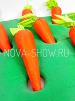 Игровой реквизит "Грядка с морковками"