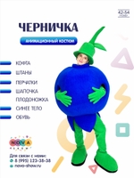 Анимационный костюм "Черничка"