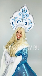Анимационный костюм "Снегурочка красавица"