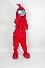 Анимационный костюм "Амонг RED"