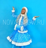 Анимационный костюм "Снегурочка Морозная Красавица"