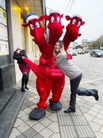 Ростовой анимационный костюм "Змей Горыныч"