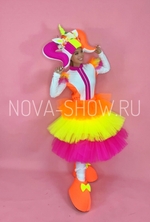 Анимационный костюм "Неоновая Лол"