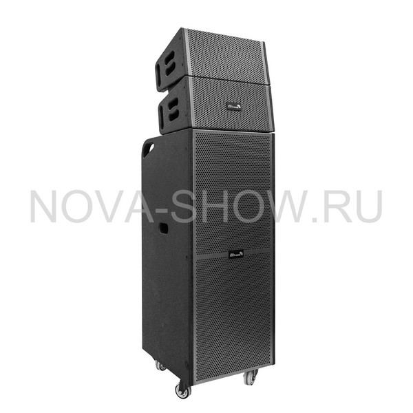 Колонка 12" (30-62 ProMAX2) динамик 8шт/2х12"; 4х4"; 2х1" 5000W ELTRONIC