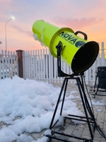 Пенная пушка Nova foam Earth 1100-550p. Вылет пены до 10 метров, с ВРАЩАЮЩИМСЯ ШТАТИВОМ НА ПОДШИПНИКАХ И КОЛЕСАХ