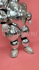 Анимационный костюм "Зеркальный снеговик"
