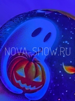Летающая подушка Хэллоуин 1.0 КРУГЛАЯ