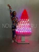 Реквизит "Новогодняя Елочка" Розовая 1,7 м