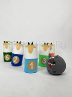Игровой реквизит "Боулинг Волк" Масленица