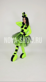 Анимационный костюм Майнкрафт "Крипет девочка"