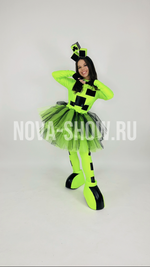 Анимационный костюм Майнкрафт "Крипет девочка"