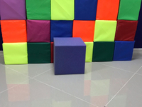 Поролоновый кубик 25*25*25 см