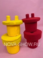 Игровой реквизит "Розетка и вилка"