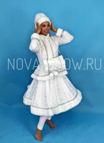 Костюм Снегурочки "Внучка Мороза Ивановича"