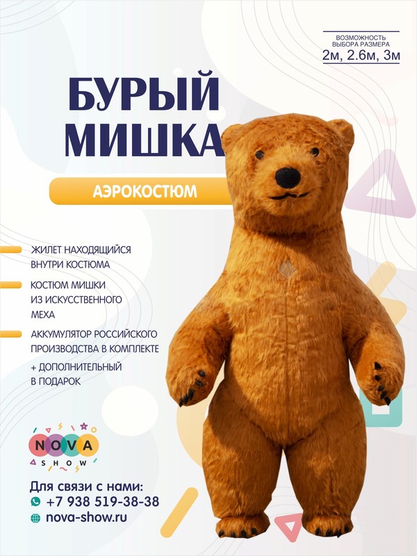 Аэрокостюм "Бурый Мишка"